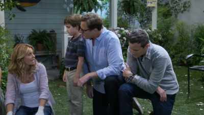 It's like having another baby,
except this one doesn't wear diapers! - Fuller House
