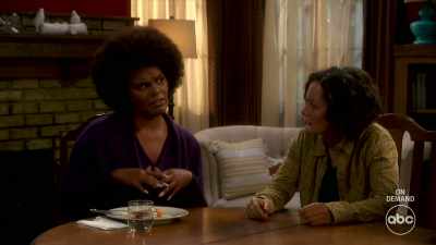 IT'S LIKE HAVING BARBED WIRE
ALL AROUND YOU. - The Conners