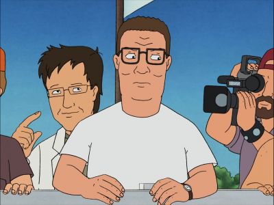 It's like he
doesn't even care - King of the Hill