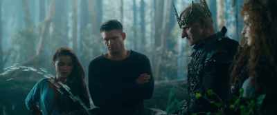 It's like he-he...
he knows who his real enemy is. - The Last Warrior