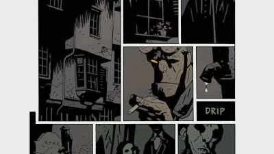 It's like, here's a little
bit of the environment, - Mike Mignola: Drawing Monsters