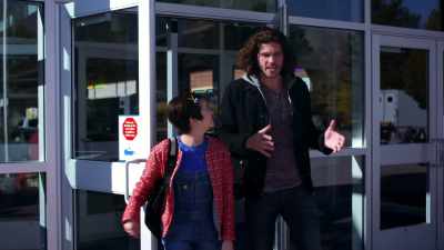 It's like how pythons
unhinge their jaws - Andi Mack