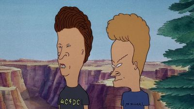 It's like it's coming out of its ass - Beavis and Butt Head Do America