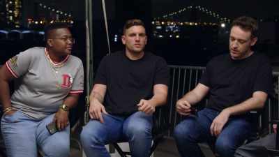 It's like now,
because you have to just have - Colin Quinn & Friends: A Parking Lot Comedy Show