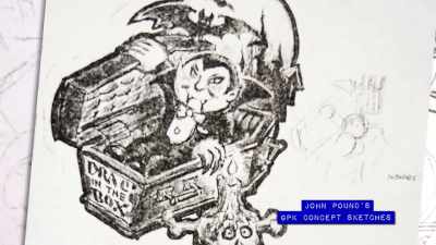 It's like OK this is
it. John. This is John's job. - 30 Years of Garbage: The Garbage Pail Kids Story