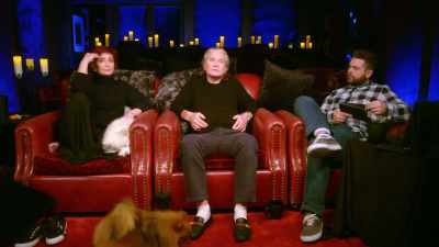 It's like... [stutters]
bouncing off clouds. - The Osbournes Want to Believe