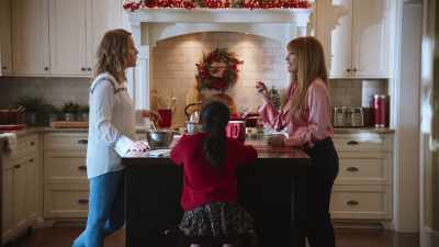 It's like when they came up
with those maple-bacon donuts-- - A Christmas Spark