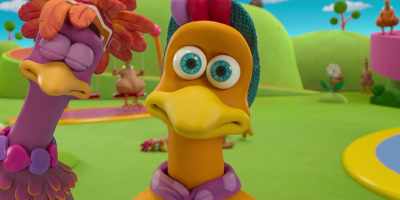 -It's like they're all a bit… brainless.
-[hen 2] Ah. - Chicken Run: Dawn of the Nugget