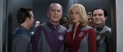It's like throwing gasoline on a flame - Galaxy Quest
