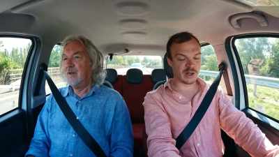 It's like when
one of my driving examiners - James May and the Dull Men
