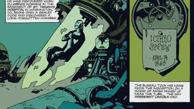 It's like you're watching him working - Mike Mignola: Drawing Monsters