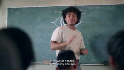 It's located behind the pupil. - Prayers for the Stolen