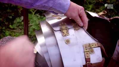 It's made up of these iron sheets - Curse of the Ancients with Alice Roberts