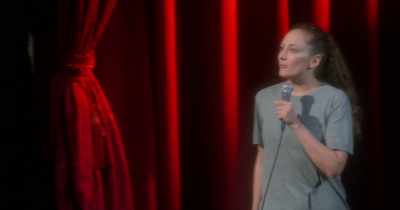 It's my mom. - Jacqueline Novak: Get on Your Knees