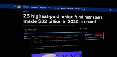 It's more about a middle finger
to the hedge funds, - Gaming Wall St