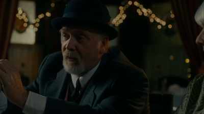It's even more disconcerting
now than when we were alive. - Christmas at the Holly Hotel