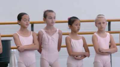 It's more in my tummy
when I feel anxious. - On Pointe