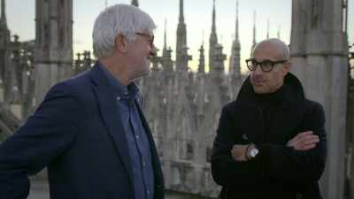 -It's more Swiss or
Germanic almost in its... - Stanley Tucci: Searching for Italy