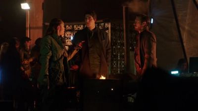 It's morning already.
I have to go. - DC's Legends of Tomorrow