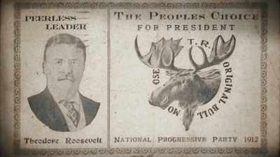 It's mostly middle-class
people from around the country, - Theodore Roosevelt