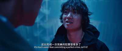 It's much easier than
committing a perfect crime, isn't it? - Detective Chinatown 3
