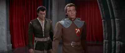 It's much shorter
if we go through here. - The Black Shield of Falworth