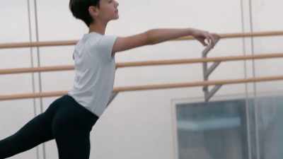 It's nice to be able to express myself.
That's what I feel when I dance. - On Pointe