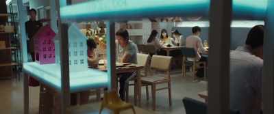 It's so nice to dine out,
I don't have to do anything. - Keys to the Heart