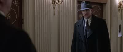 It's nice to see you We heard what happened How you holding upI need to talk to Mr NittiHe's awful busy I can wait - Road to Perdition