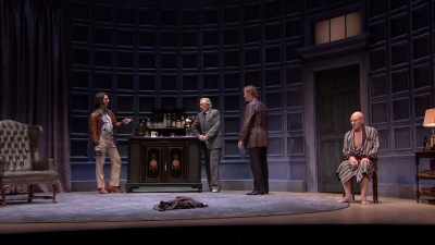 - It's night
- And will always be night - National Theatre Live: No Man's Land