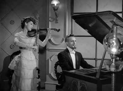 - It's Norbert de Varenne,
the blind composer, - The Private Affairs of Bel Ami
