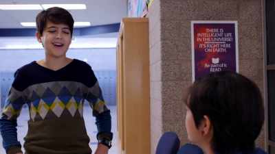 It's not a date. It's a
hang, according to Jonah. - Andi Mack