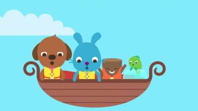 It's not a problem
It's a chance to sail - Sago Mini Friends