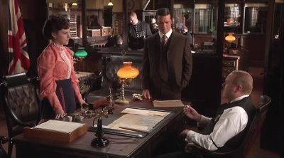 It's not a real eyeball,
of course. It's glass. - Murdoch Mysteries