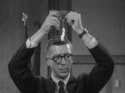 It's not a rocket to
the moon, Mr. Keller. - Alfred Hitchcock Presents