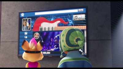 It's not a trick. It comes from
somewhere deep inside my soul - Rock Dog 2: Rock Around the Park