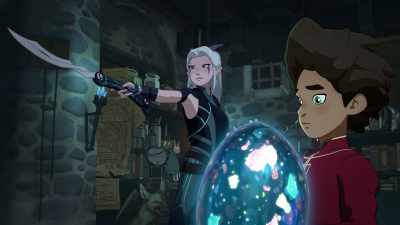 It's not a weapon. It's an egg! - The Dragon Prince