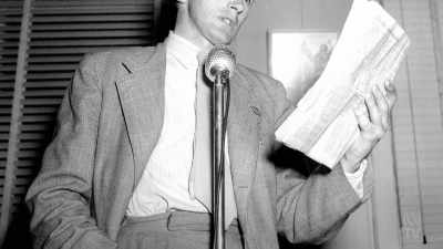 It's not his communism
that lands the author in hot water, - Books That Made Us