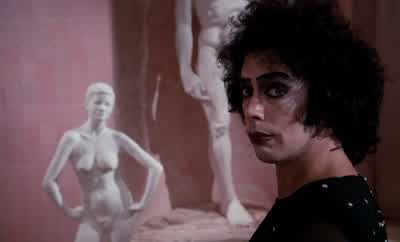 It's not easy having a good timeEven smiling makes my face ache - The Rocky Horror Picture Show