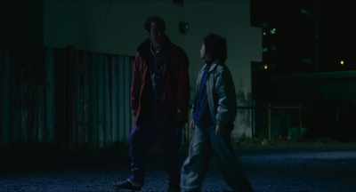 It's not english.
It's in the Japanese textbook. - Shoplifters