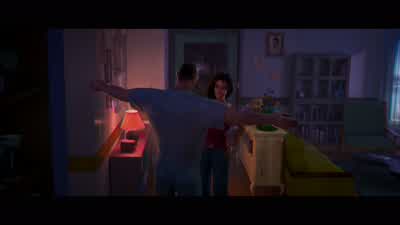 It's not your faultIt's mineOh come on What the heck are you doing hereOh uh his window was open so I came inBecause that's normal to doI wanna talk to your parentsRight My uh dad's kind of hard to get on the hornOh really What does he do Deal drugsHe's a - Spider-Man: Across the Spider-Verse