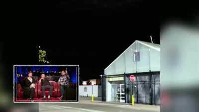 It's not floodlights, because
you would see them coming up. - The Osbournes Want to Believe