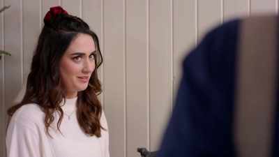 It's not like I actually
wanted to kiss you either. - A Match Made at Christmas