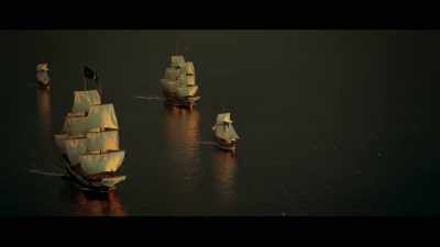 It's not long
before Hornigold's loyalty to England - The Lost Pirate Kingdom