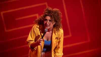 It's not its natural habitat
to see a note - Rose Matafeo: On and On and On