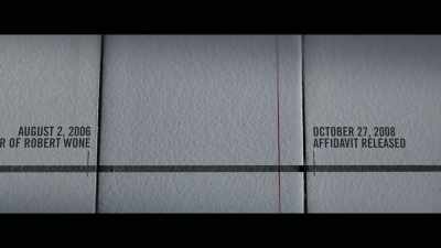 It's not until October 27, 2008, - Who Killed Robert Wone?