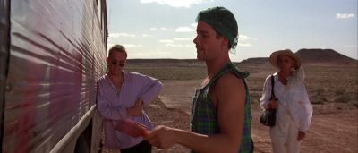 It's not  purple - The Adventures of Priscilla, Queen of the Desert