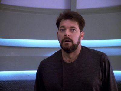 It's not real. - Star Trek: The Next Generation