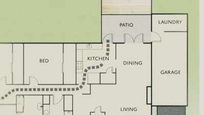 It's not really set up for it
because we don't have
a hallway, - Why the Heck Did I Buy This House?