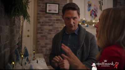 It's not technically a mantle
for the Christmas village. - Jingle Around the Clock